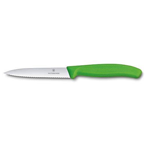 Victorinox 6.7736 Cuchillo, Acero Inoxidable, Verde, Medium