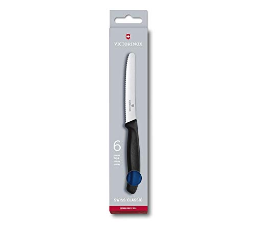 Victorinox Cuchillo, Acero Inoxidable, Azul, Medium