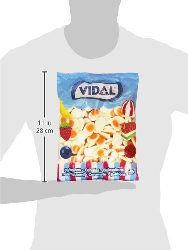 Vidal - Huevos Fritos - Caramelo de goma - 1 kg
