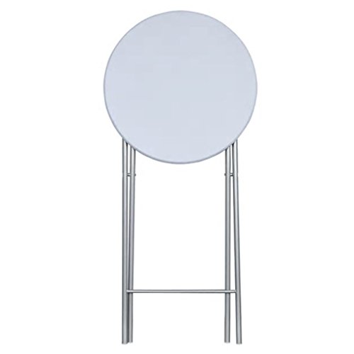 vidaXL 4X Mesas Altas de Bar Plegables para Fiestas y Celebraciones MDF Blanca