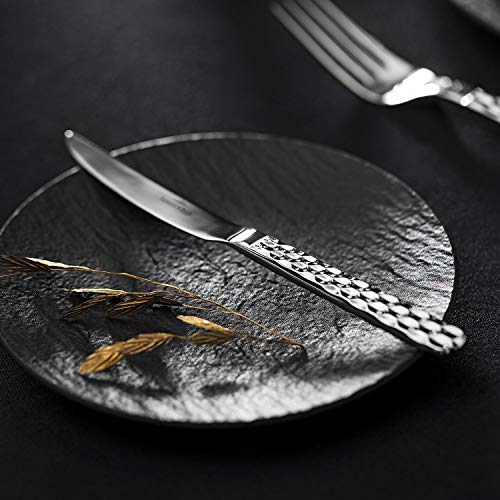 Villeroy & Boch Manufacture Rock Plato para pan Porcelana Premium, Negro (Rock), 16 cm
