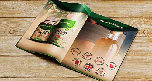 Vinagre de Sidra de Manzana - 60 Gomitas de Apple Cider Vinegar para Perdida de Peso, Quemagrasas Natural para Adelgazar Vitaminas Gummies para Piel, Huesos y Cabello Saludables -Sin Gluten