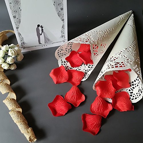 VIPITH 72 piezas de papel de encaje redondo blanco para decoración de tartas, para fiestas o bodas, 16,5 cm, 8.5 pulgadas, 10.5 pulgadas