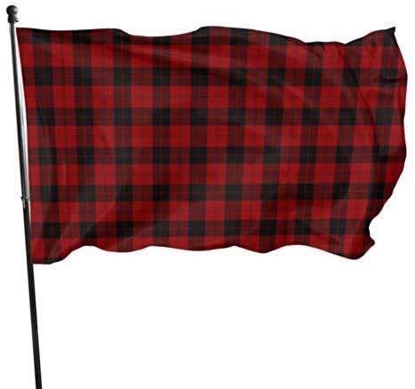 Viplili Banderas Wallpaper Desktop Picture Tablecloth Tartan Outdoor Yard Flag Stand Flag Printing 3x5 Feet Vibrant Colors Polyester and Brass Grommets