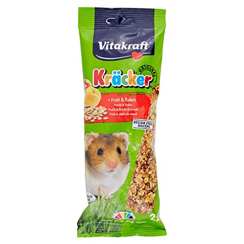 Vitakraft C-90035 - Barrita de cereales recubierta con fruta