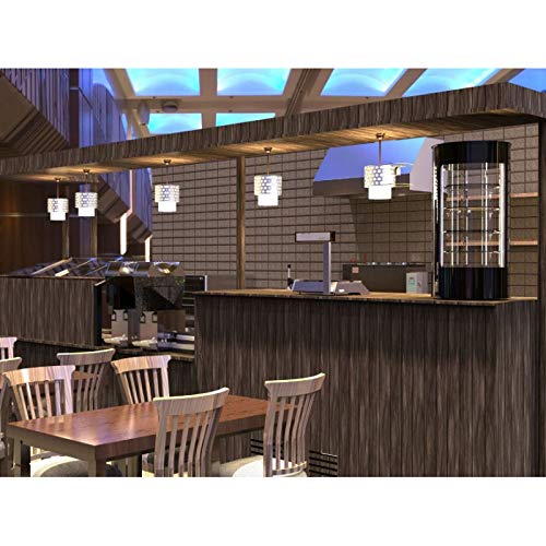 Vitrina Refrigerada Vertical 360° Serie DOLCE 3 a 5 estantes – 435 x 900 mm – SAYL – 4 estantes