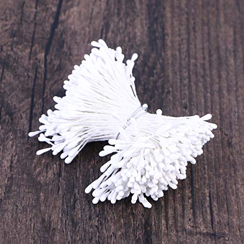 VOSAREA Estambre Floral Artificial para la decoración del Libro de Recuerdos 400pcs / Set de la Flor