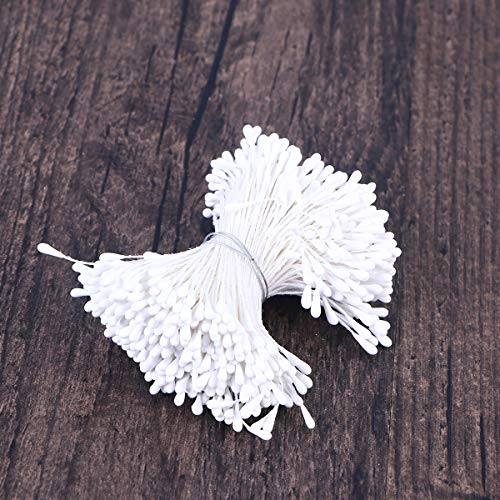 VOSAREA Estambre Floral Artificial para la decoración del Libro de Recuerdos 400pcs / Set de la Flor