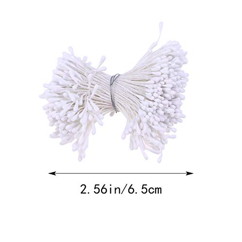 VOSAREA Estambre Floral Artificial para la decoración del Libro de Recuerdos 400pcs / Set de la Flor