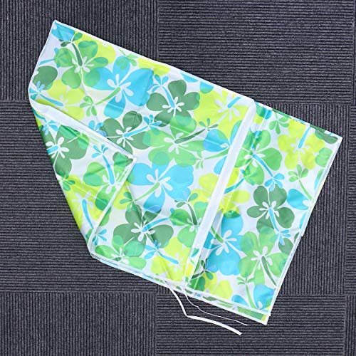 VOSAREA Funda de Lavadora Cubierta Superior del Secador de Lavadora Automática Cubierta Impermeable a Prueba de Polvo Anti-Salpicadura con Cremallera 55 × 58 × 87cm Flores Prósperas