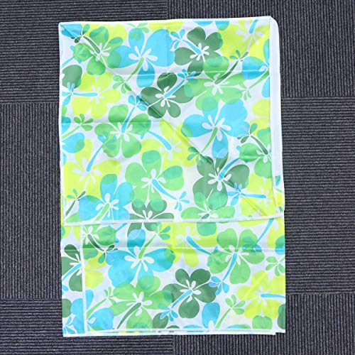 VOSAREA Funda de Lavadora Cubierta Superior del Secador de Lavadora Automática Cubierta Impermeable a Prueba de Polvo Anti-Salpicadura con Cremallera 55 × 58 × 87cm Flores Prósperas