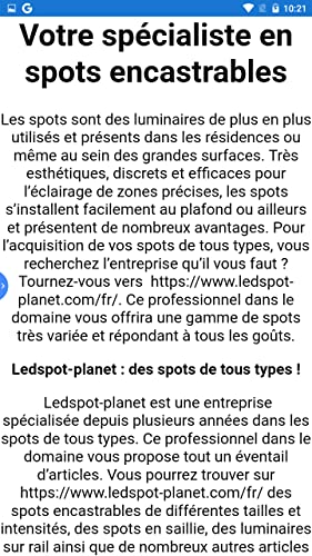Votre spécialiste en spots encastrables