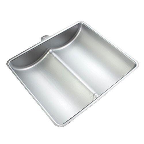 Vtops - Molde para tartas (aleación de aluminio, antiadherente), diseño de libro abierto en 3D