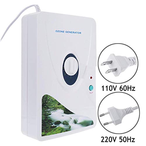 WangWtry Ozonizador doméstico Digital generador de ozono ionizador purificador de Aire