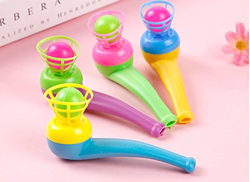 WARMWORD Soplar Bolas de Tubo soplador de Juguetes Fiesta de Regalo Bolsa de Relleno niños Juego de Carreras Piñata Toy Loot Bolso de Fiesta Rellenos Boda Niños