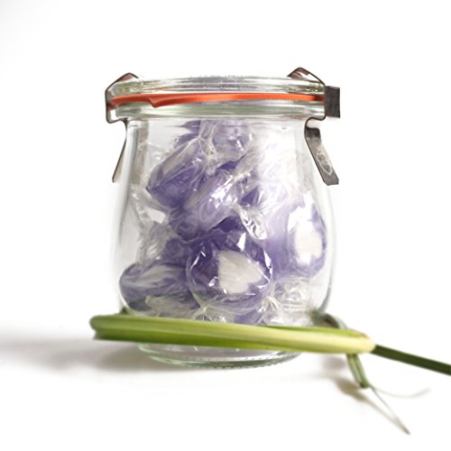 WeddingTree Caramelos Corazón Purpúreo para Wedding - 500g Caramelos Boda - Dulces en Forma de Corazón Mensaje para decoración de Mesa, para Bautizo, Wedding Favours de Boda, Día de la Madre