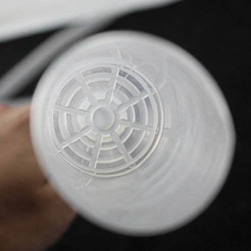 WEIWEITOE Tanque de Peces de Acuario Intercambio de Agua al vacío Herramienta de Limpieza de Grava Tubería de succión Accesorios para acuarios Bomba de sifón Tubo de Filtro, Blanco y Azul,