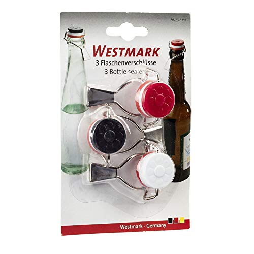 Westmark 44402280 3 Botella Cierres con Palanca