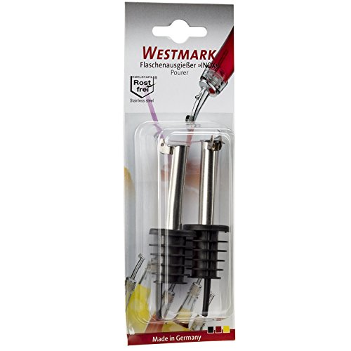 Westmark 45572280 Boquilla Eco de pour, PE/Acero Inoxidable, Multicolor, 6,7 x 3,2 x 2,5 cm, 2 Unidades