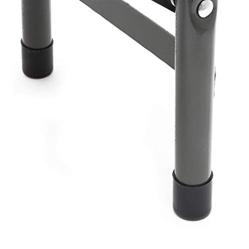 WilTec Banco Camping Plegable portátil Jardín Exterior Outdoor Accesorios Mobiliario Plástico Resistente