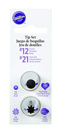Wilton 418-2112 - Boquilla para Manga pastelera, Color Plateado