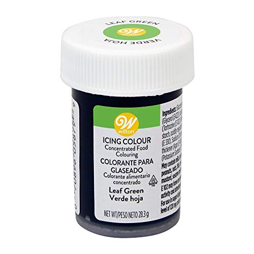 Wilton Colorante Alimenticio para Glaseado en Pasta, 28.3g, Color Verde Hoja, 04-0-0047