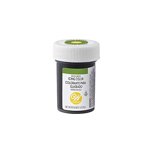 Wilton Colorante Alimenticio para Glaseado en Pasta, 28.3g, Color Verde Musgo, 04-0-0049