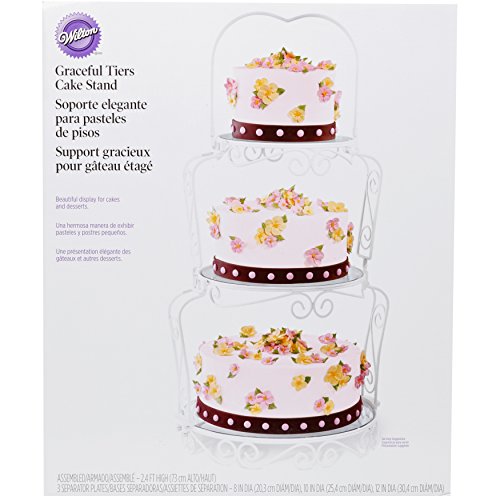 Wilton Expositor o Soporte para Tartas y Dulces, Acero