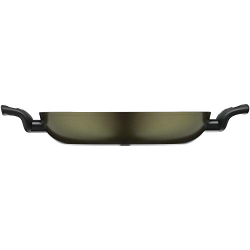 WMF 545384021 Permadur Element Paellera Aluminio, Antiadherente, Apto para Todo Tipo de Cocinas Incluido Inducción, Exterior Resistente en Acero, 28 cm sin PFOA