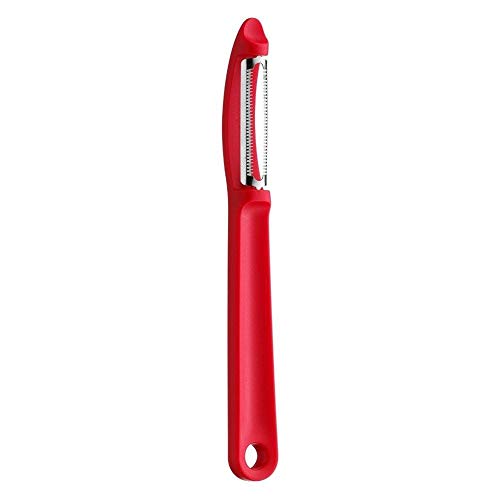 WMF Gourmet Pelador con hoja de sierra, plástico, Rojo