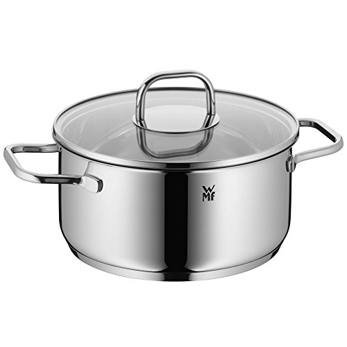 WMF Intension Batería De Cocina, Acero Inoxidable, Plata, 20 cm, 5 Unidades