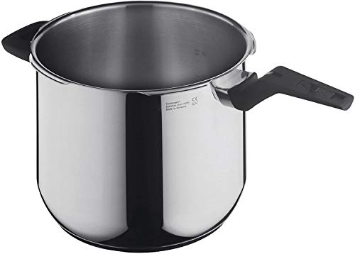 WMF Perfect Premium - Olla ultra rápida/a presión de acero inoxidable de 22 cm y 6,5 litros, apta para inducción, fabricado en Alemania