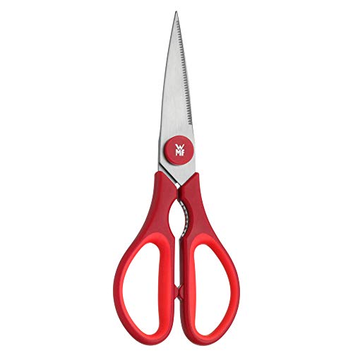 WMF Touch Tijeras de Cocina, Acero Inoxidable, Rojo, 21cm
