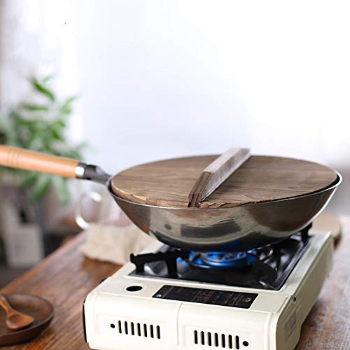 Wok, Wok Casero Hecho A Mano, Fondo Redondo, 30Cm.