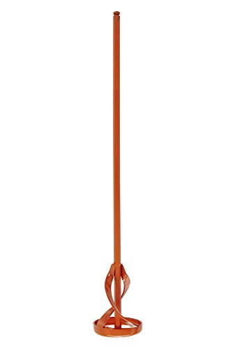 Wolfcraft 1704099 1704099-1 Mezclador de Pintura y morteros 6-12 kg, Granel, Ø 60 x 400 mm