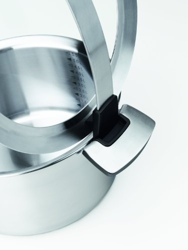 Woll Concept Pro - Cazuela (acero inoxidable, con tapa, 16 cm)