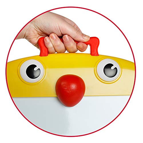 WOOMAX- Pizarra de madera 2 en 1 portátil (Colorbaby 46254)