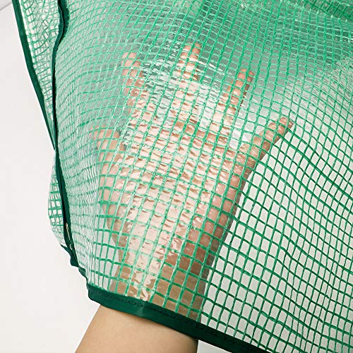 Worth Garden Cubierta de Invernadero de Tela a Cuadros de PE: 4 Capas 69X49X160CM Herramienta para Jardin