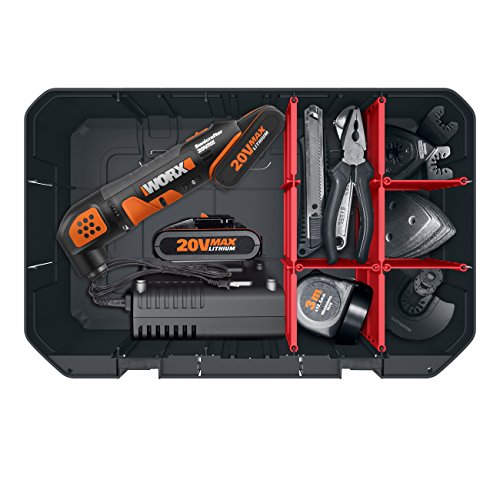 WORX WA0071 Maletín para Herramientas, Negro