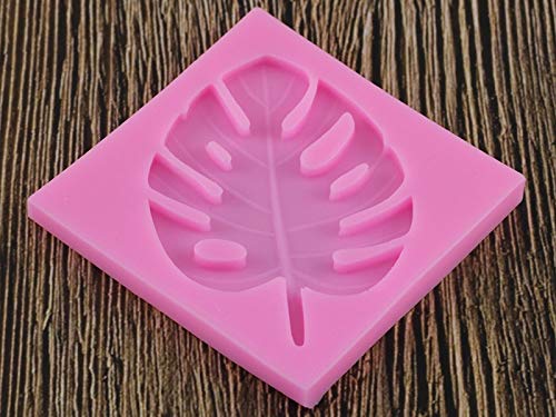 WQSD DIY Palm Tree Leaf Silicone Mold Leaf Fondant Mold Cake Decoration Tool Chocolate Candy Mold