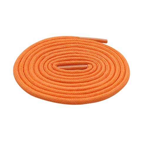 WTMLK Accesorio de zapato de 3 mm Cordón redondo fino encerado Hombres Mujeres Zapatilla de deporte 2020 Encaje 9 colores para adultos y niños sznurówki Drop Shipping, 1113 Amarillo, China