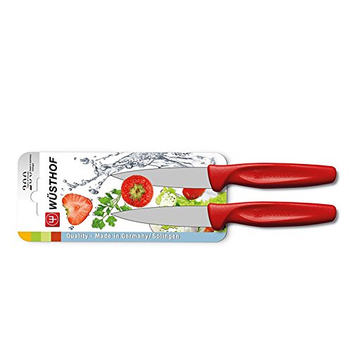 Wüsthof Cuchillos de Cocina-2 Piezas Rojo