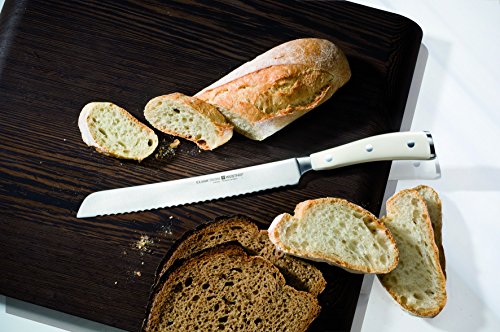 Wüsthof - Ikon Blanco - Cuchillo para Pan - 23 cm - 4166/0/23