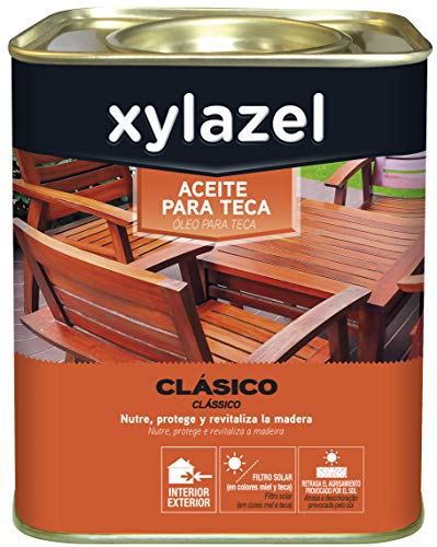 Xylazel M88985 - Aceite teca 750 ml miel