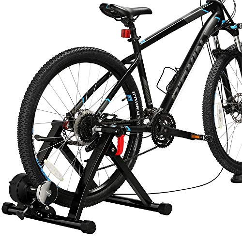 Yaheetech Rodillo Entrenamiento de Bicicleta Rodillo con 6 Niveles de Resistencia por Cable Rodillo para Bici