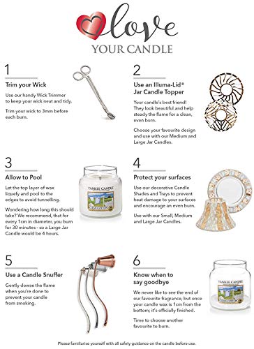 YANKEE CANDLE Vela aromática en Tarro Mediano, Flores a la luz de la Luna
