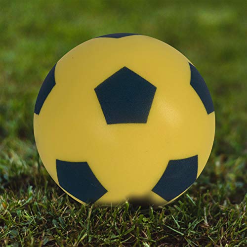 Yellow Sponge Football - Size 5 - Quality Foam by Mookie