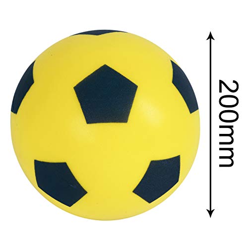 Yellow Sponge Football - Size 5 - Quality Foam by Mookie