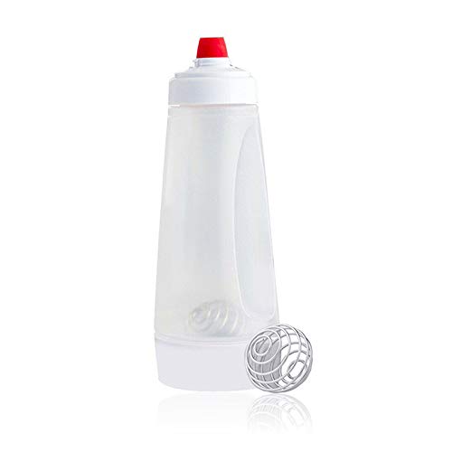 YETE - Dispensador de masa de panqueques de mano, 1000 ml, para magdalenas, tortitas y crepes, fácil de medir, fácil limpieza, amplia apertura, resistente al calor