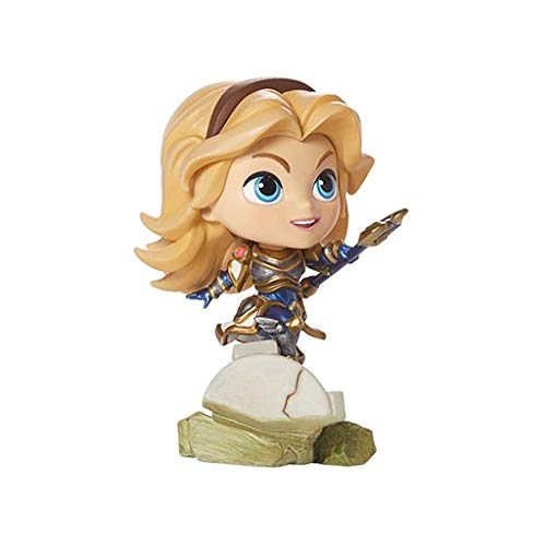 YHP Mini Lux Figura, la Dama de luminosidad, LOL Ap/Mid/Sup Champ, Regalo for los Jugadores Lux, decisión táctica, invocador! Collection